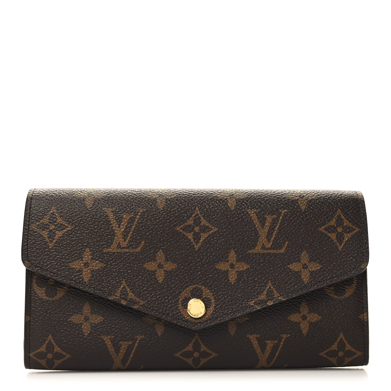 Louis Vuitton Monogram Sarah Wallet NM Coquelicot 1 of 9