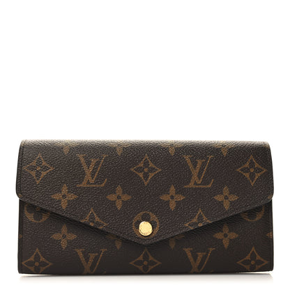 Louis Vuitton Monogram Sarah Wallet NM Coquelicot 1 of 9