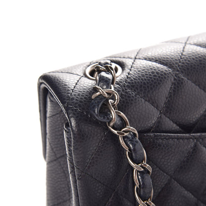 Chanel Caviar Quilted Mini Rectangular Flap Navy 8 of 9