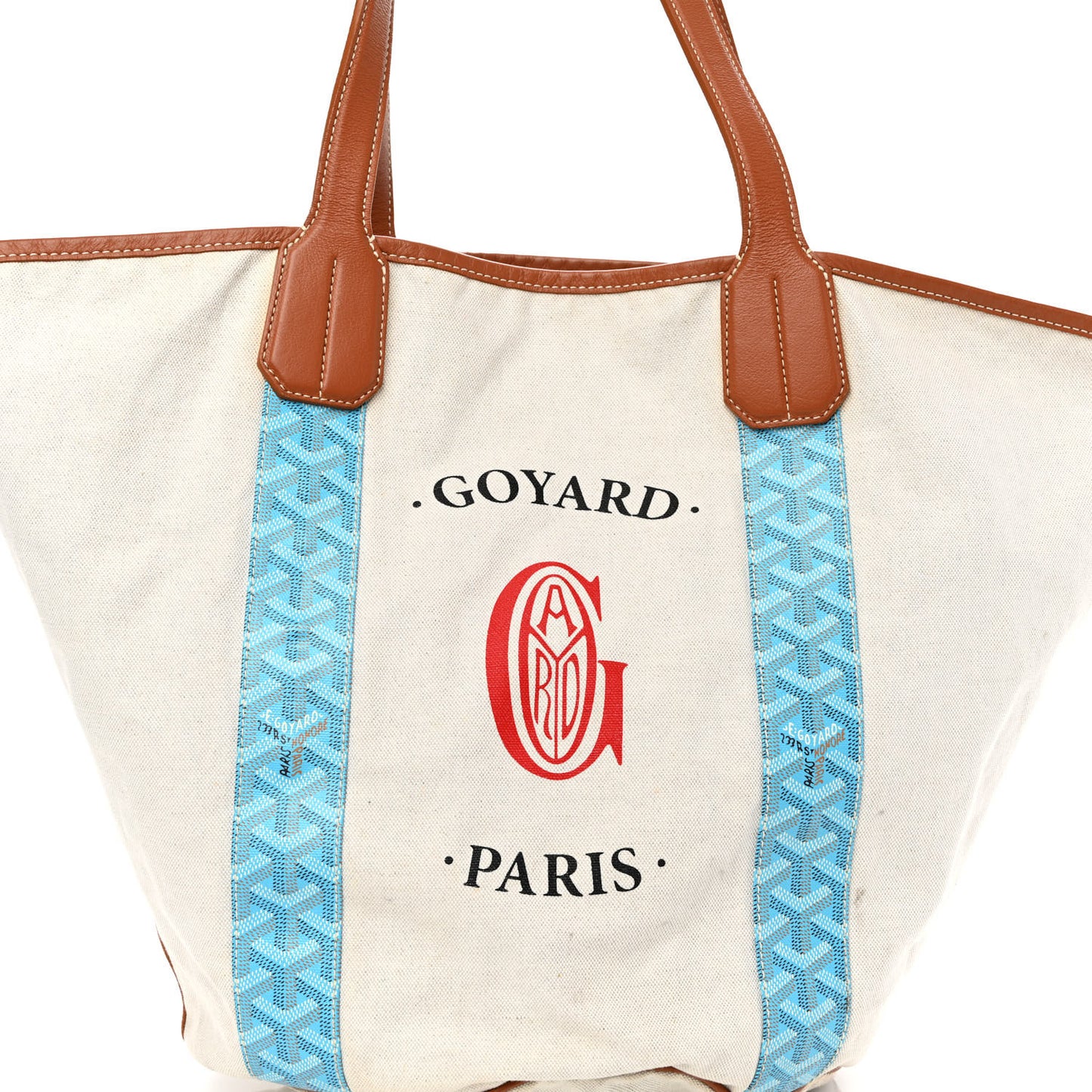 Goyardine Reversible Belharra Light Blue