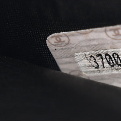 Chanel Lambskin Timeless CC Wallet On Chain WOC Black 8 of 11