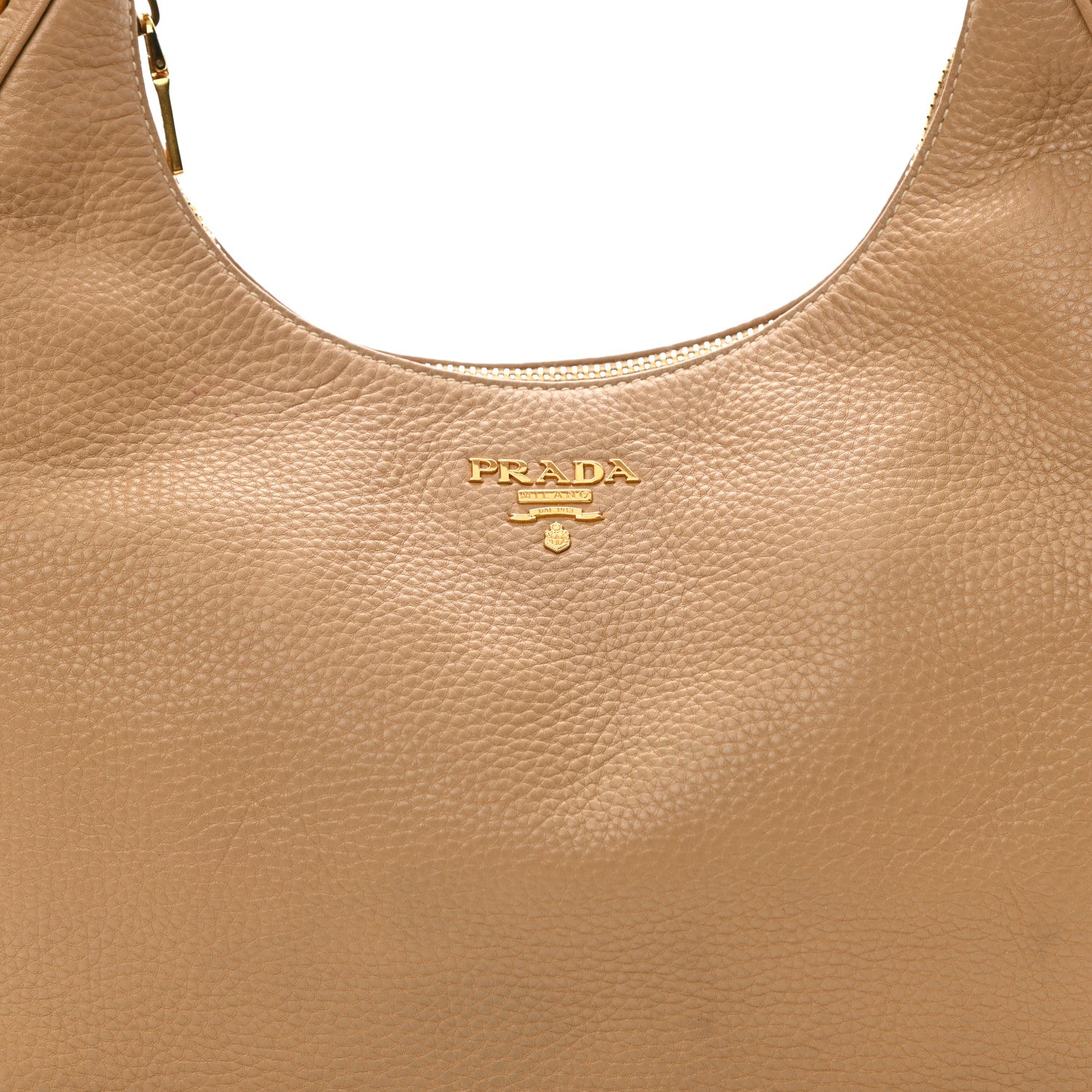 Prada Vitello Daino Hobo Sughero 7 of 10
