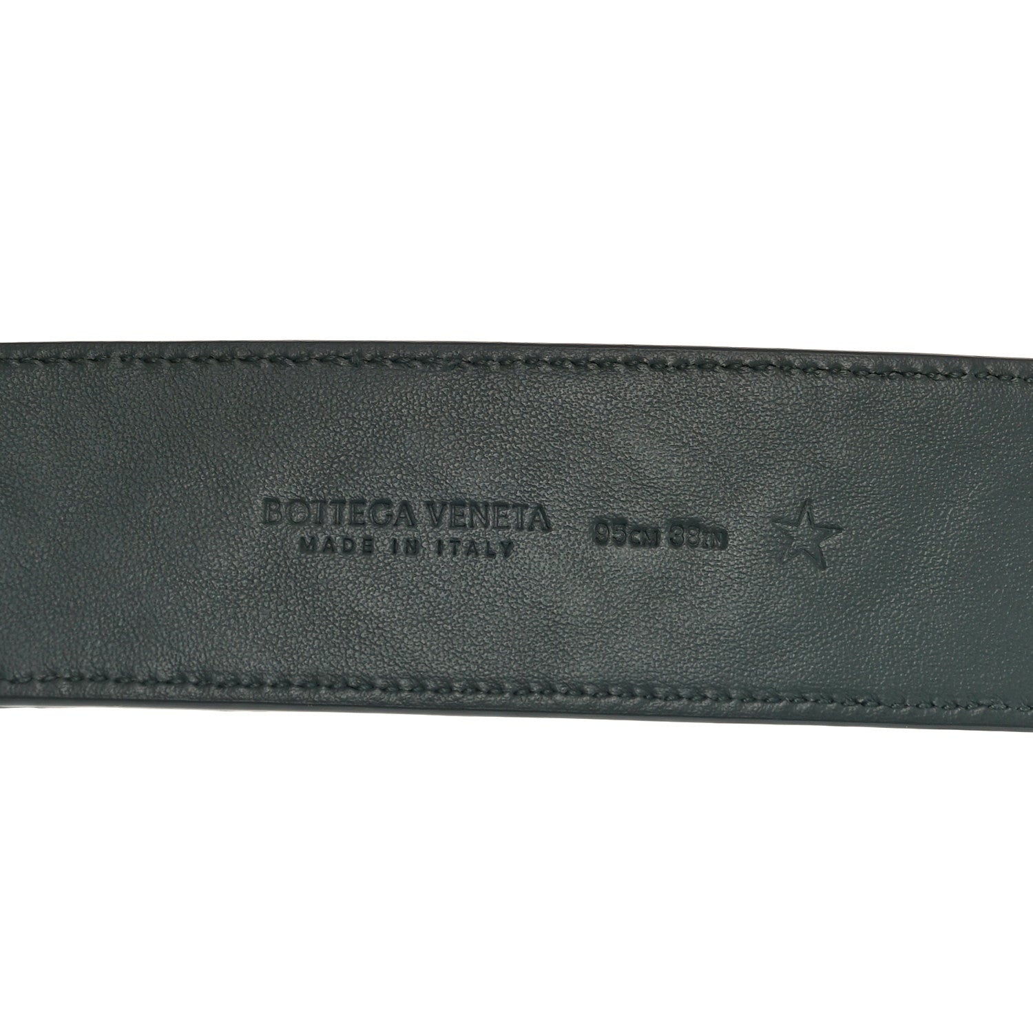 Bottega Veneta Nappa Intrecciato Belt 95 38 Slate 3 of 5