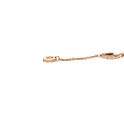 Bulgari 18K Rose Gold Diamond Mother of Pearl Small Divas' Dream Pendant Necklace 5 of 7