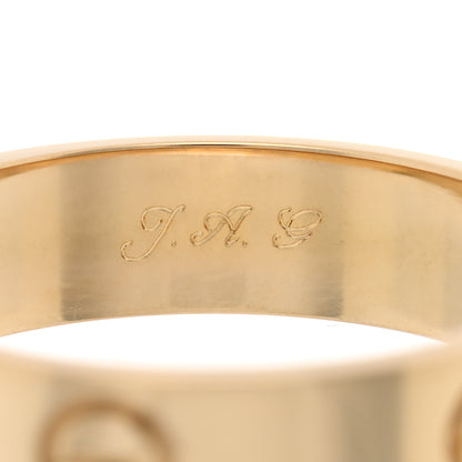 Cartier 18K Yellow Gold 5.5mm LOVE Ring 64 10.75 5 of 6
