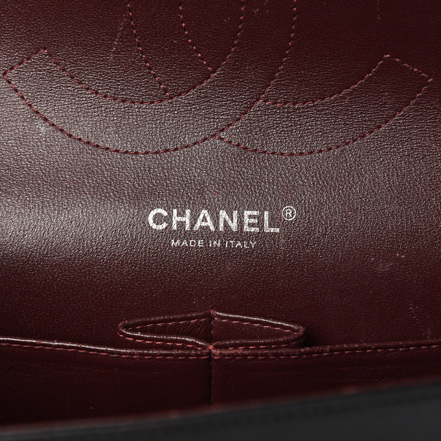 Lambskin Quilted Jumbo Double Flap Black