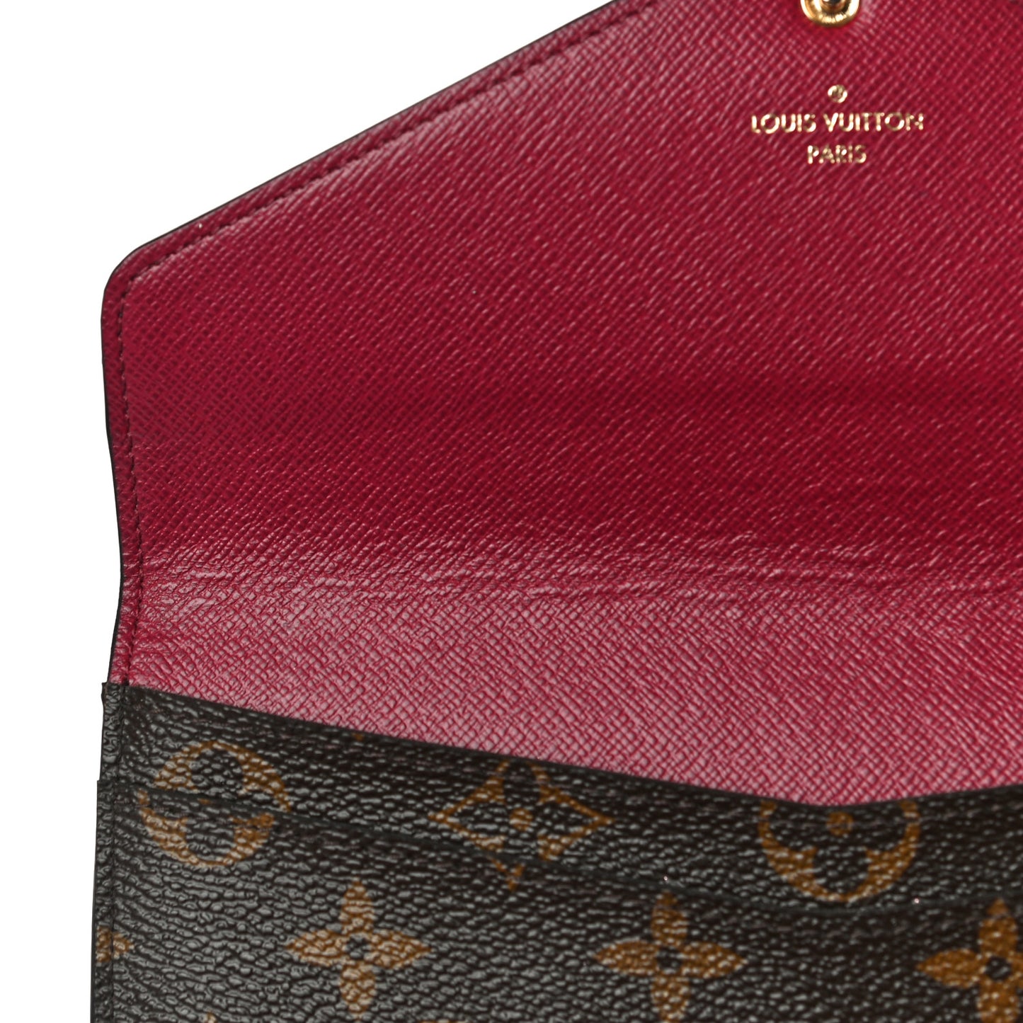 Monogram Josephine Wallet Fuchsia
