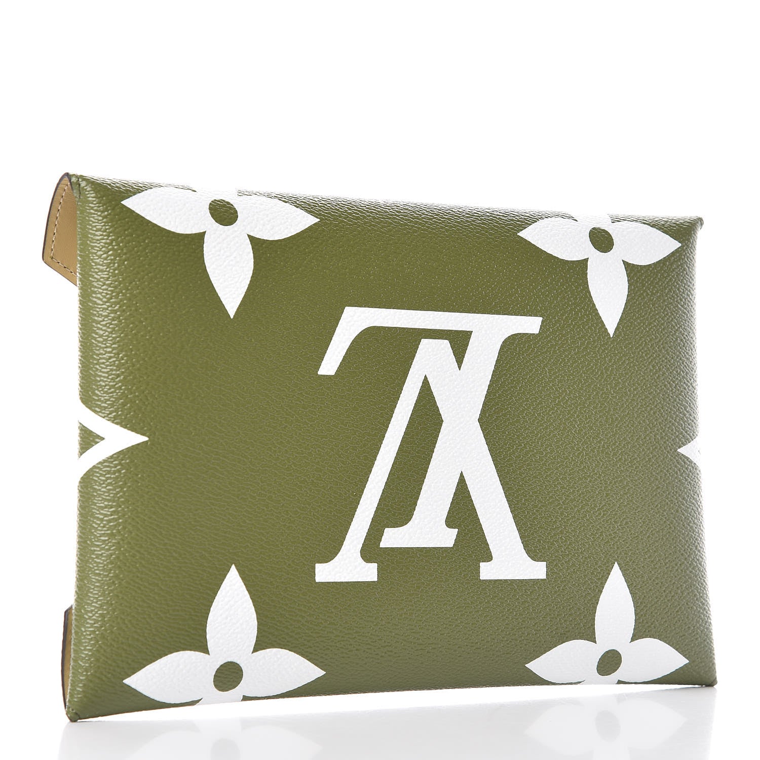 Louis Vuitton Monogram Giant Large Kirigami Pochette Kaki 2 of 7