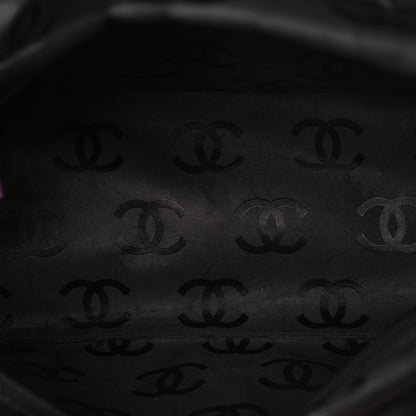 Chanel Calfskin Quilted Large Cambon Tote Pink Black 5 of 12