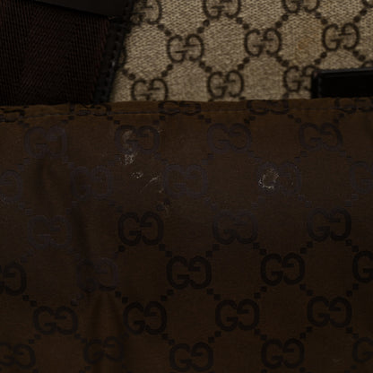 Gucci GG Plus Monogram Messenger Diaper Bag Dark Brown 12 of 13