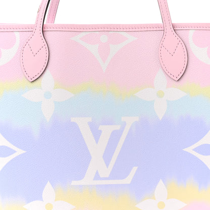 Louis Vuitton Monogram Escale Neverfull MM Pastel 9 of 13