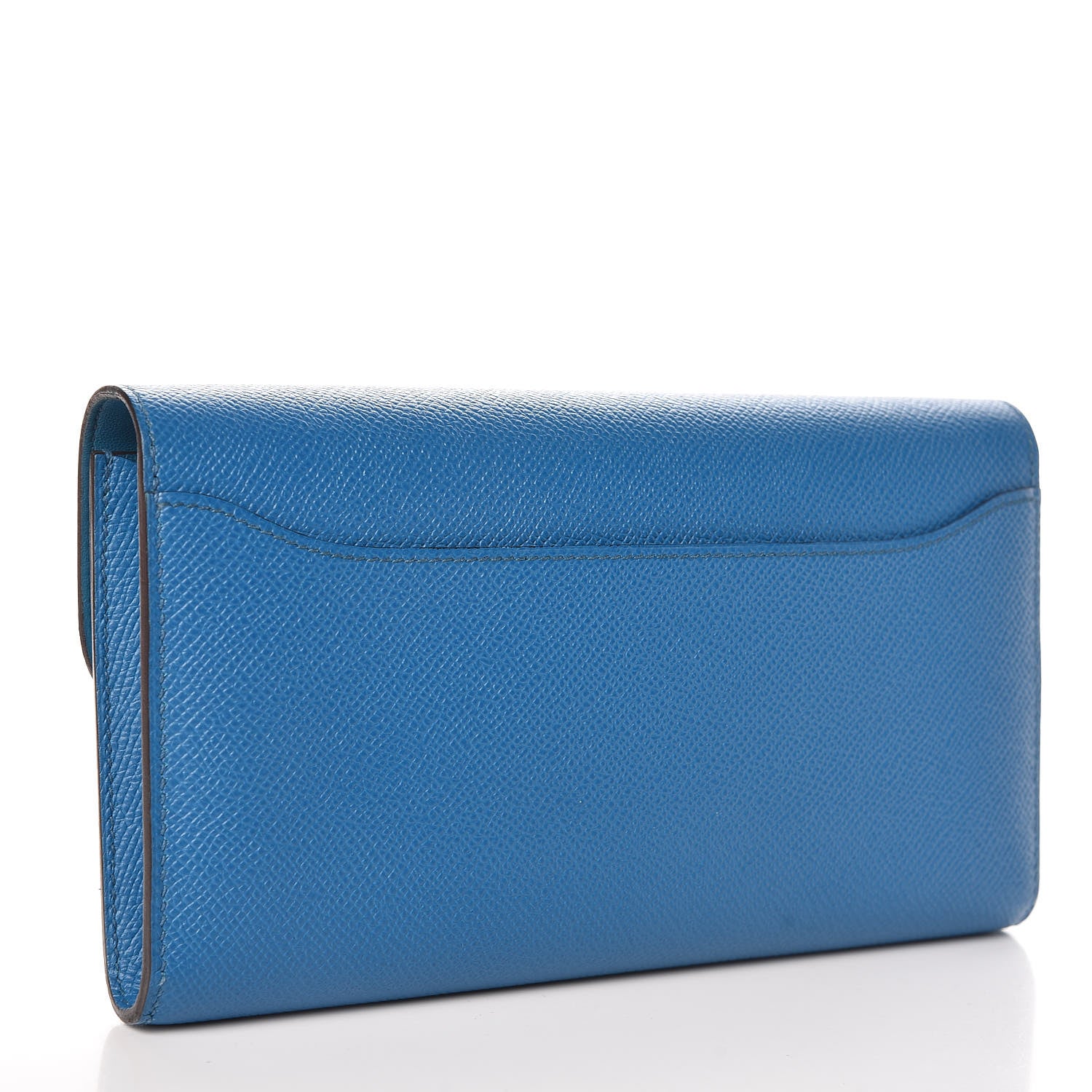Hermes Epsom Constance Long Wallet Bleu Izmir 3 of 8