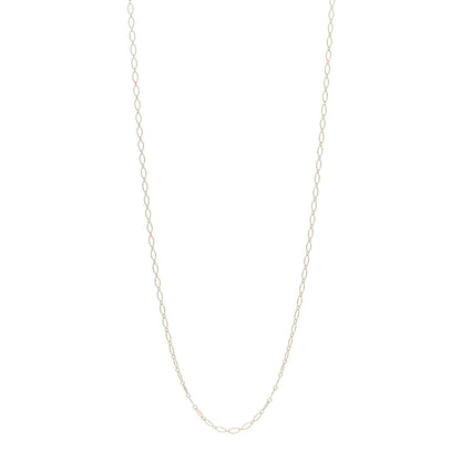Tiffany 18K Yellow Gold Oval Link Chain Necklace 24" 1 of 4