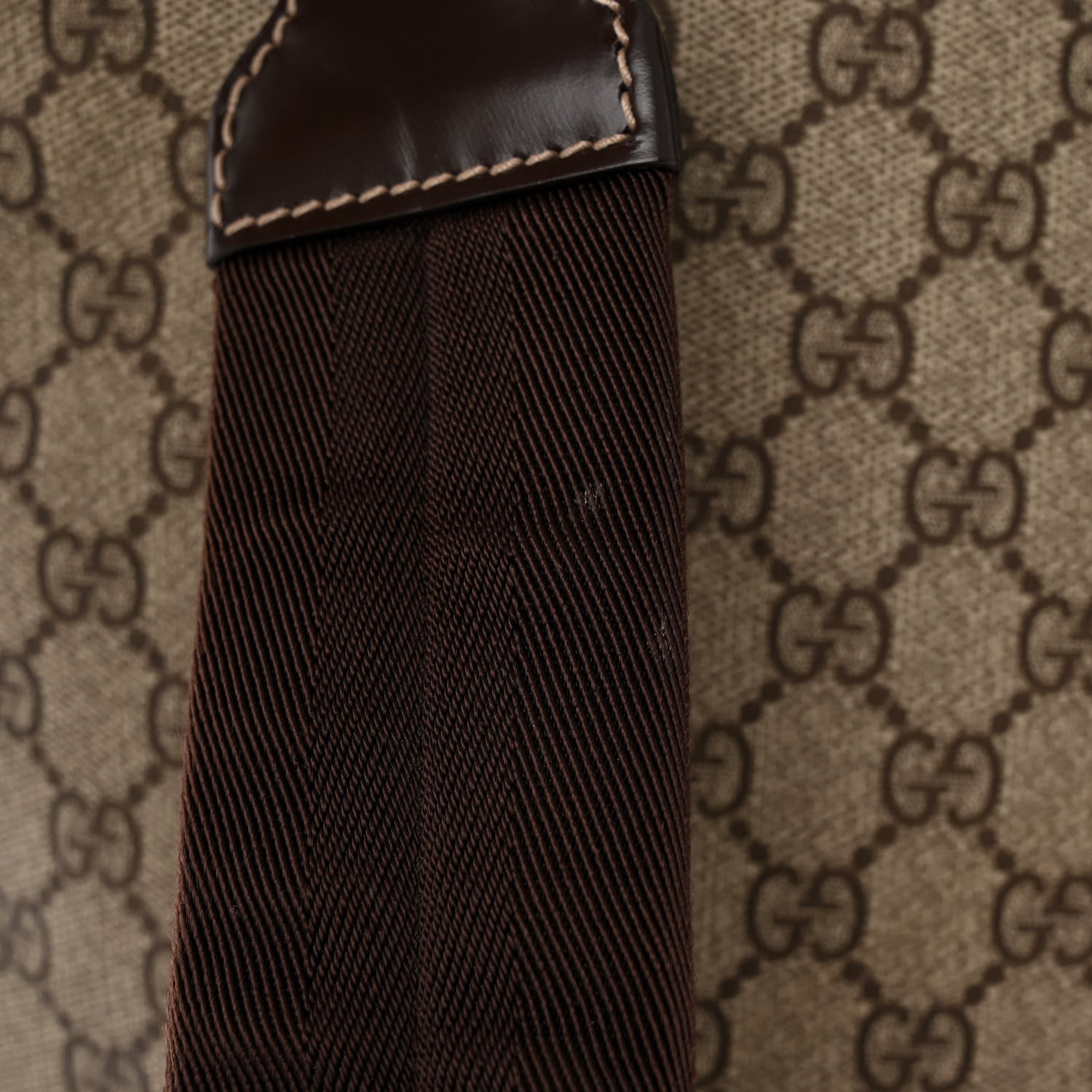 Gucci GG Plus Monogram Interlocking G Medium Backpack Dark Brown 12 of 12