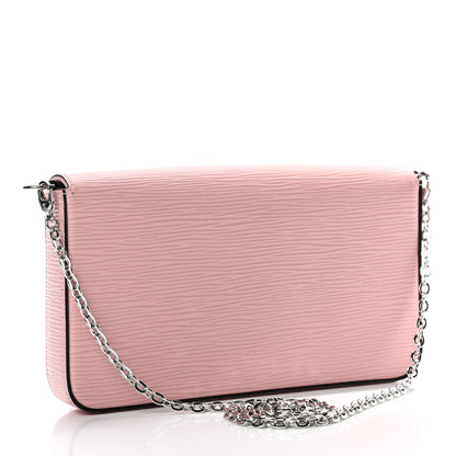 Louis Vuitton Epi Pochette Felicie Rose Ballerine 3 of 5