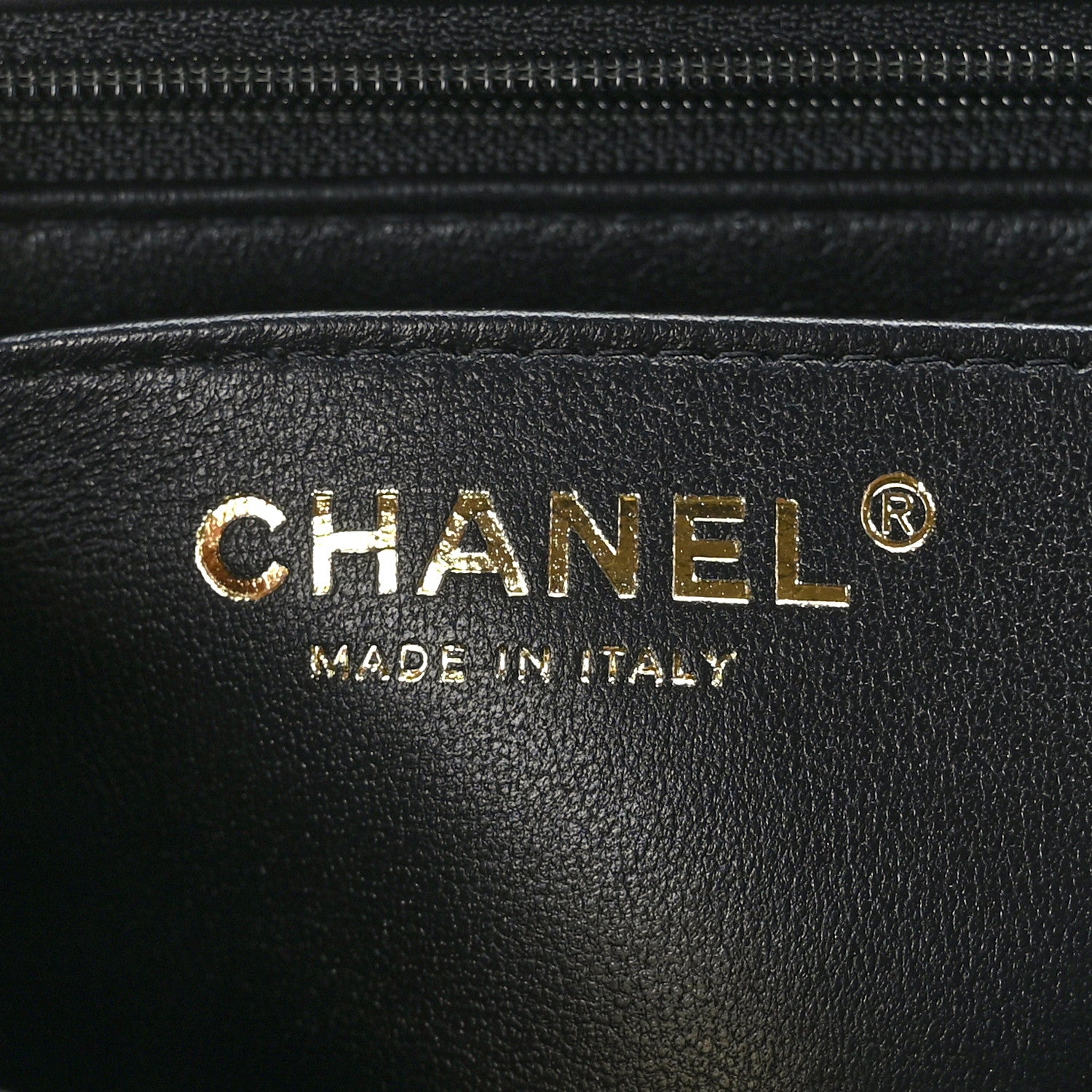 Chanel Lambskin Quilted Mini Top Handle Rectangular Flap Black 6 of 11