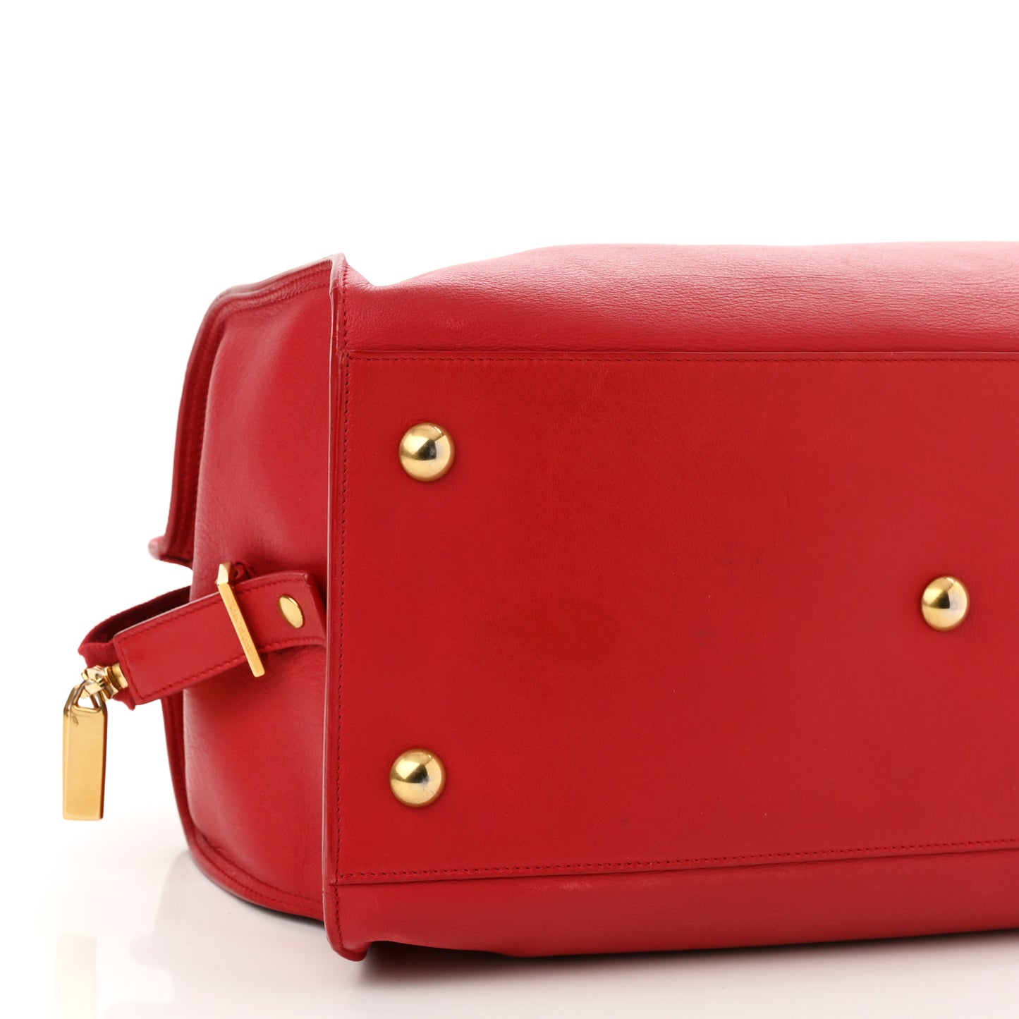 Calfskin Medium Classic Y Cabas Red