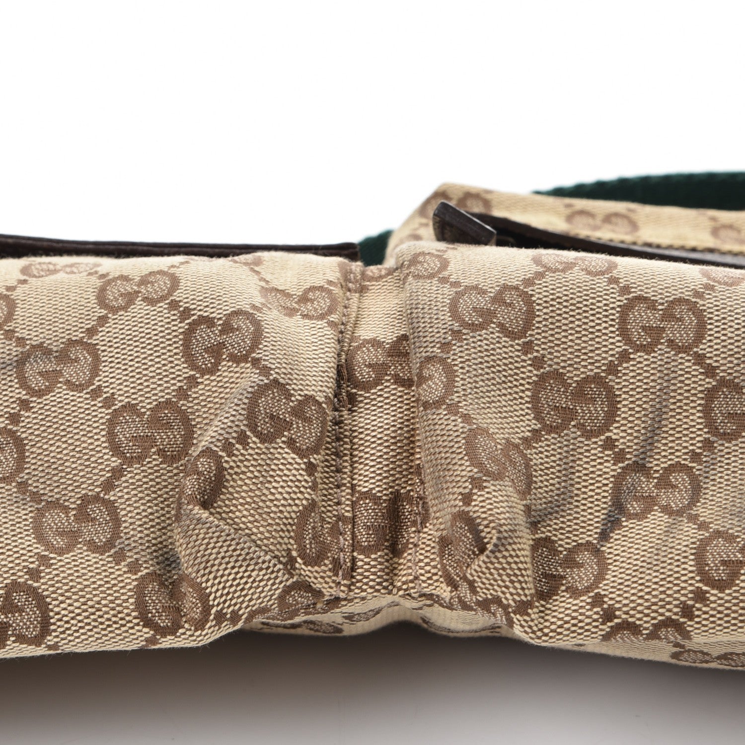 Gucci Monogram Web Belt Bag Dark Brown 8 of 9
