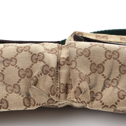 Gucci Monogram Web Belt Bag Dark Brown 8 of 9