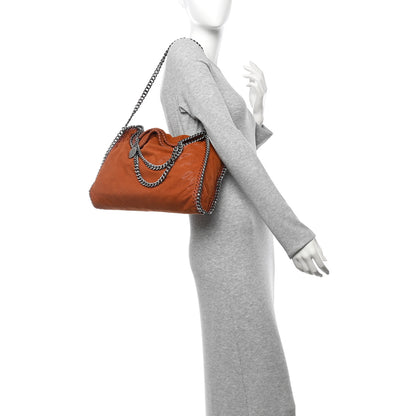 Stella McCartney Shaggy Deer Falabella Fold Over Tote Brandy 2 of 11