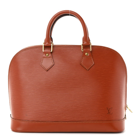LOUIS VUITTON Epi Alma PM Kenyan Fawn
