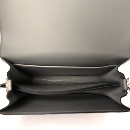 Hermes Matte Alligator Lizard Mini Sac Roulis Ombre Gris Perle 5 of 11