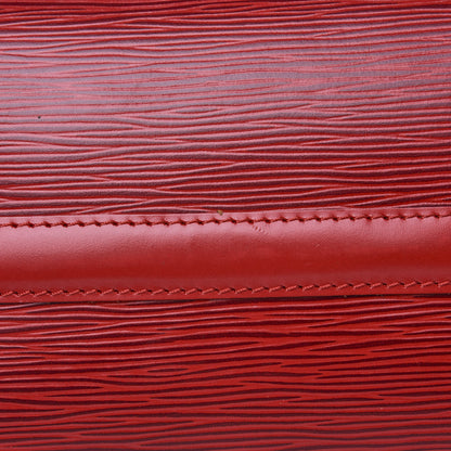 Louis Vuitton Epi Speedy 25 Castillan Red 11 of 14