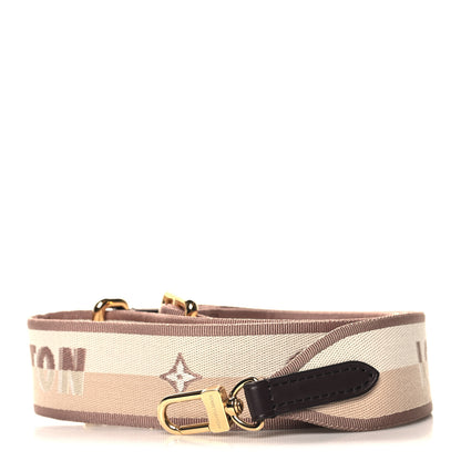 Louis Vuitton Jacquard Speedy Bandouliere 20 Shoulder Strap Beige Brown 1 of 3