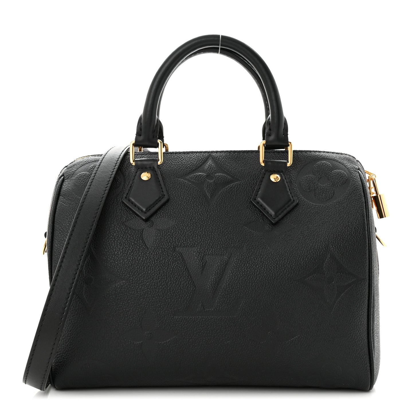 Empreinte Monogram Giant Speedy Bandouliere 25 Black