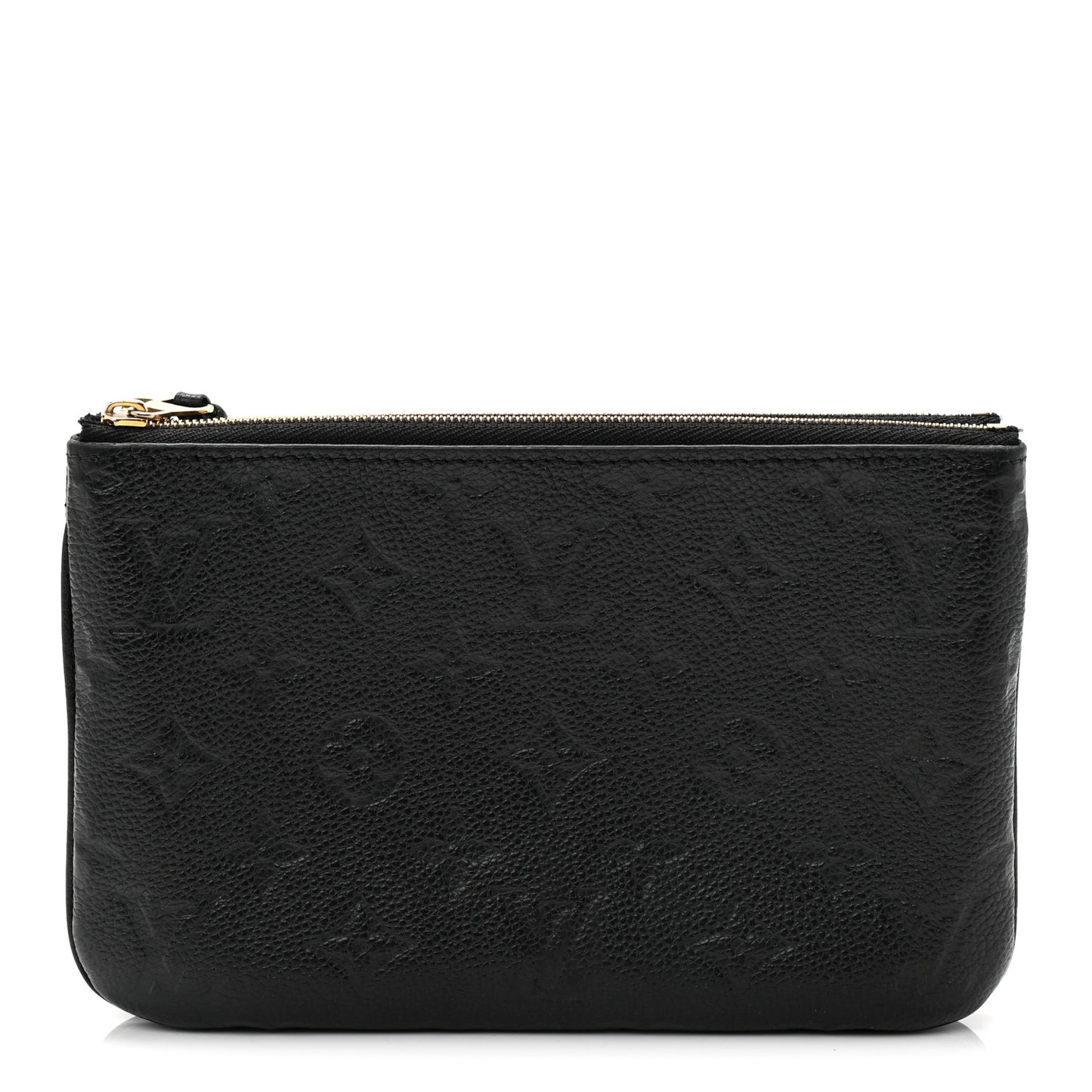 Empreinte Double Zip Pochette Black