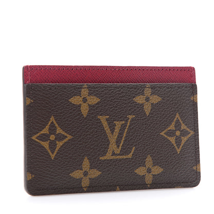 Louis Vuitton Monogram Card Holder Fuchsia 2 of 5