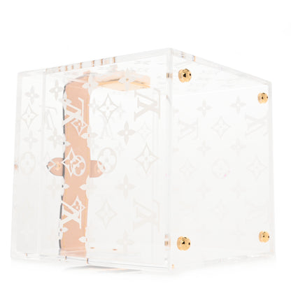 Louis Vuitton Transparent Plexiglass Cube Scott Box 3 of 6