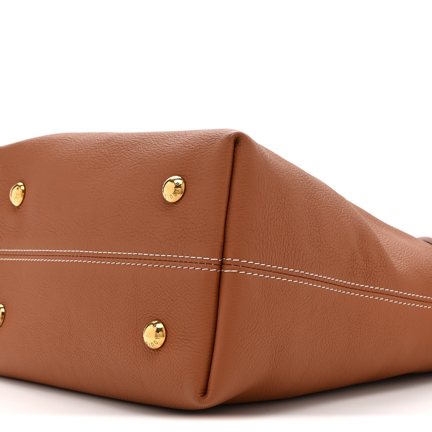 Louis Vuitton Grained Calfskin Low Key Hobo PM Cognac 10 of 10