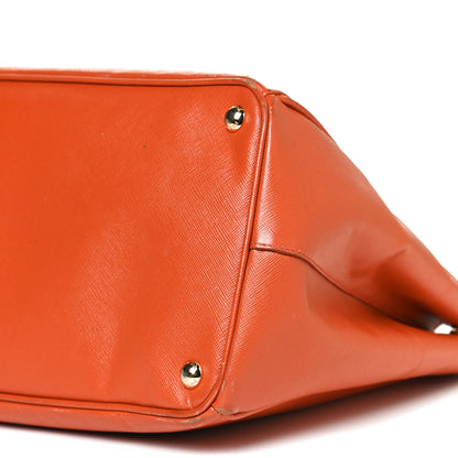 Prada Saffiano Lux Large Tote Papaya 11 of 11