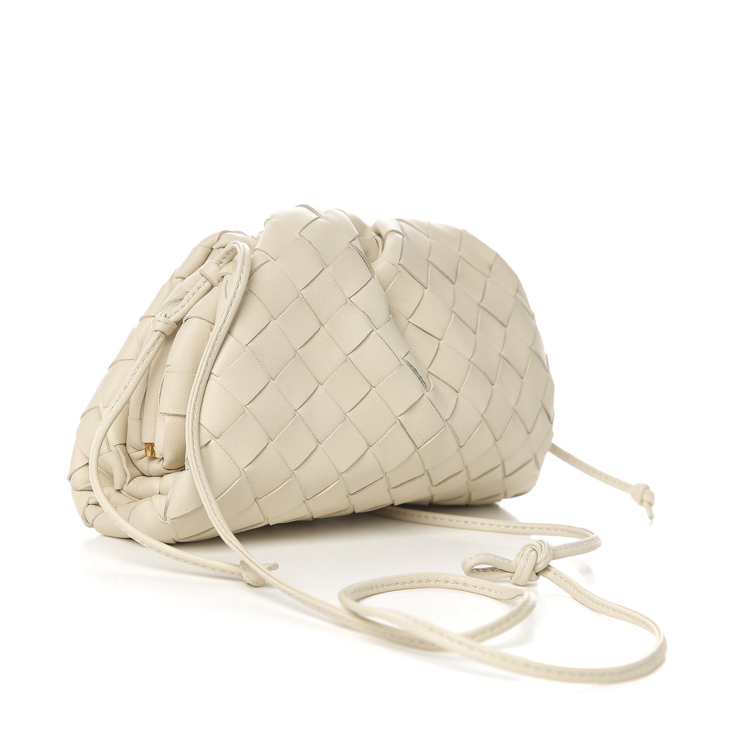 Nappa Intrecciato The Mini Pouch Plaster