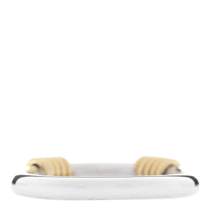 Tiffany Sterling Silver 18K Yellow Gold Coil Band Ring 49 4.75 3 of 4