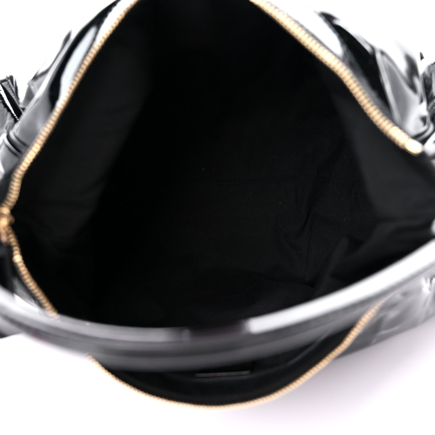 Gucci Patent Large D Ring Hobo Black 5 of 12