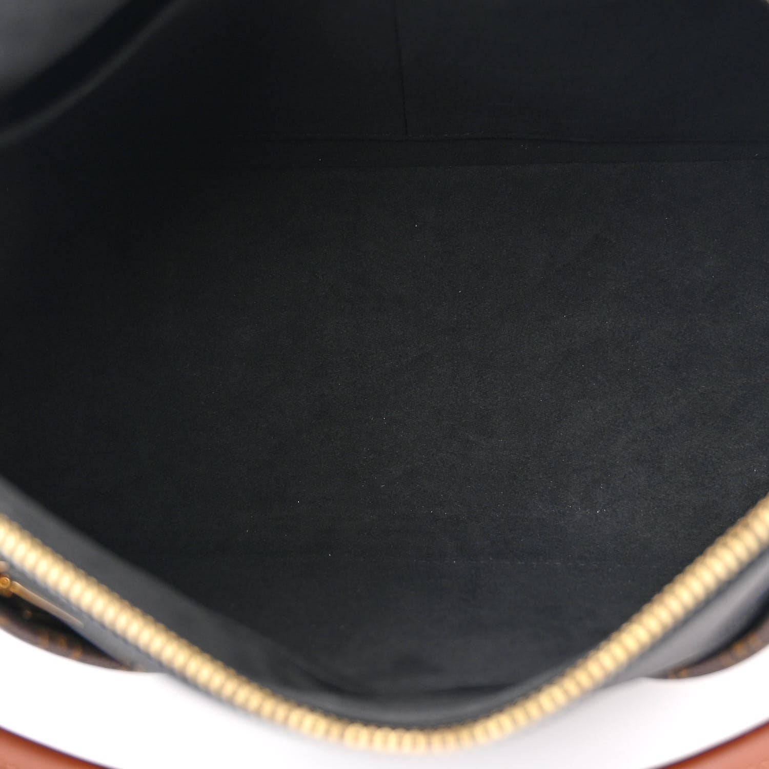 Louis Vuitton Monogram V Tote MM Black 6 of 10
