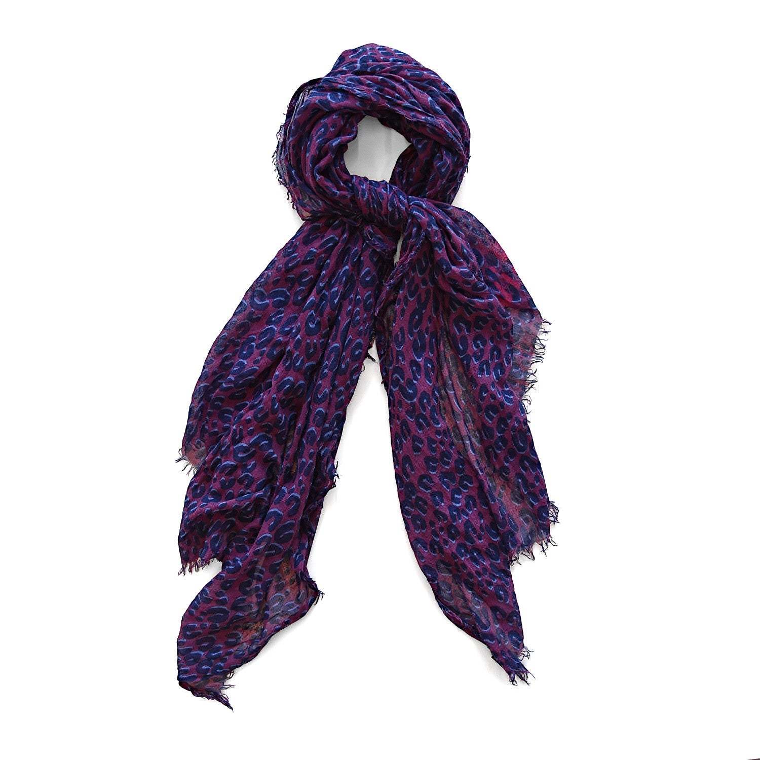 Louis Vuitton Cashmere Silk Leopard Etole Stole 1 of 4
