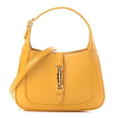 Gucci Boarded Dyana Lux Calfskin Mini Jackie 1961 Hobo Crop 1 of 9
