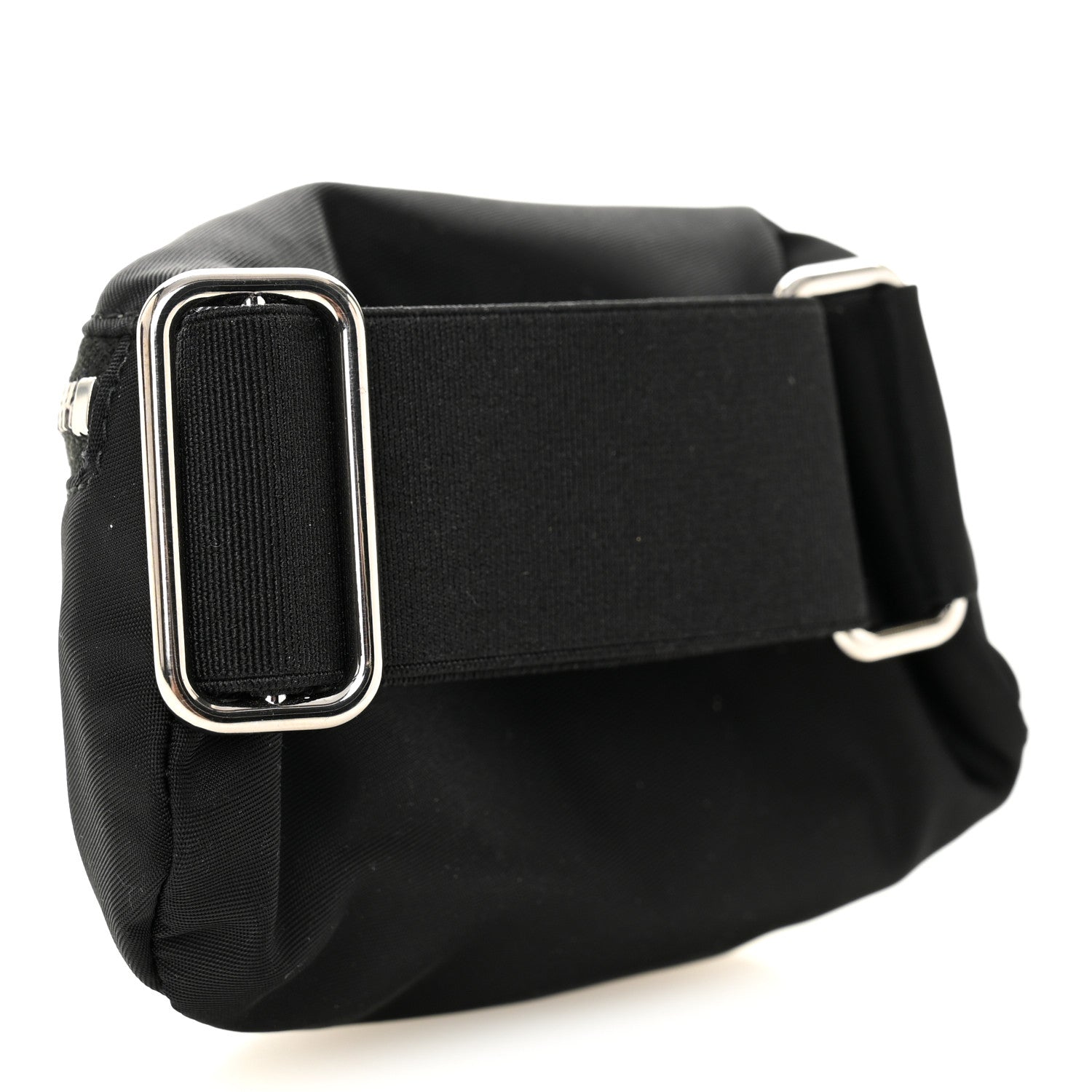Prada Tessuto Nylon Wrist Pouch Black 1847007 – FASHIONPHILE
