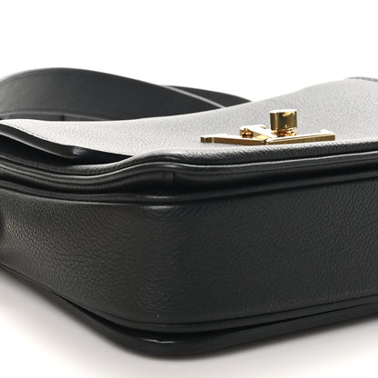 Louis Vuitton Grained Calfskin Lockme Oxford Black 8 of 10