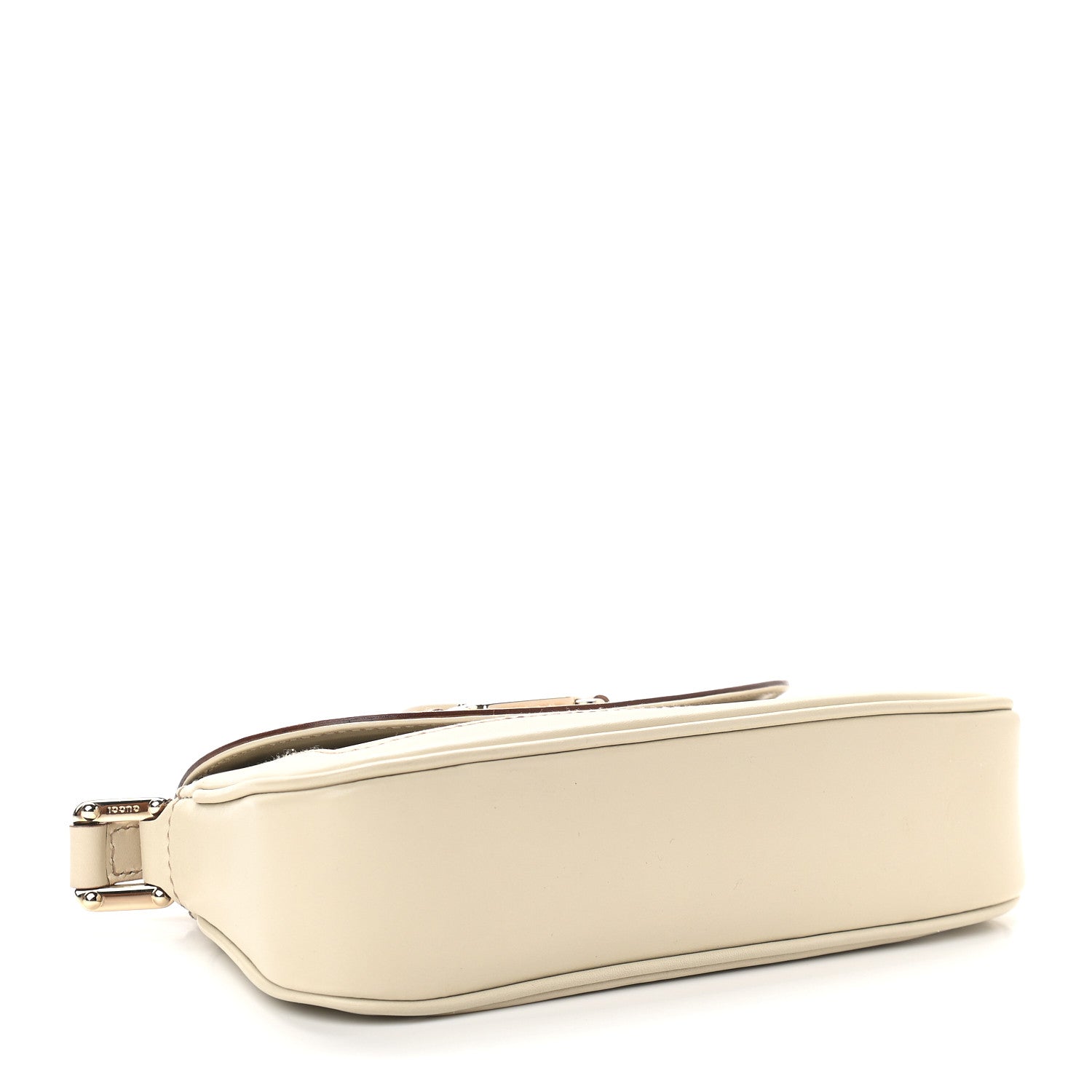 Gucci Guccissima Small Shoulder Bag Off White 4 of 9