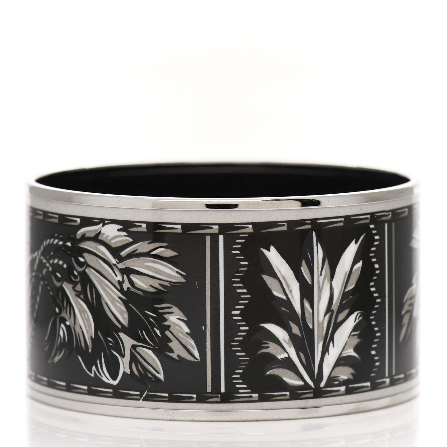 Enamel Printed Extra Wide Brazil Bracelet 65