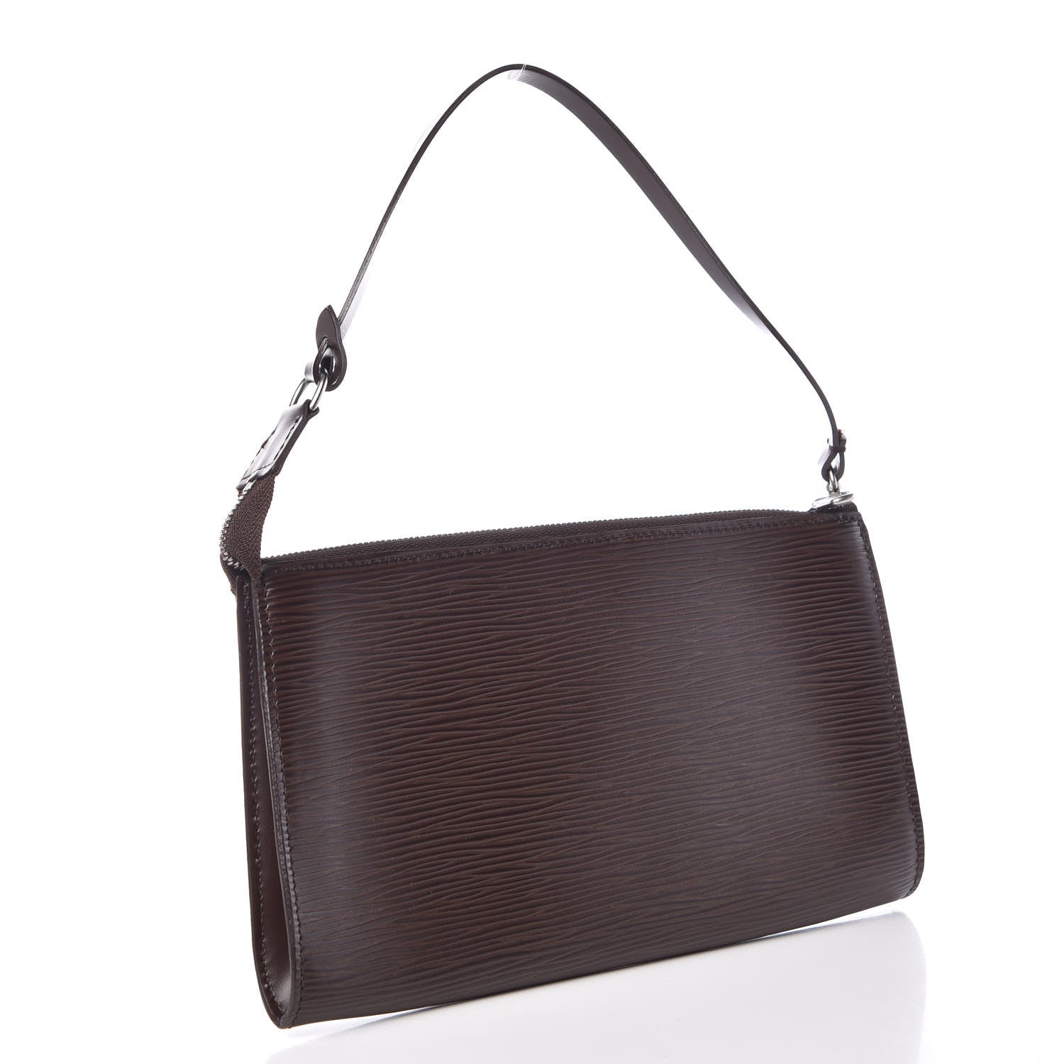 Louis Vuitton Epi Pochette Accessories 24 Moka 3 of 9