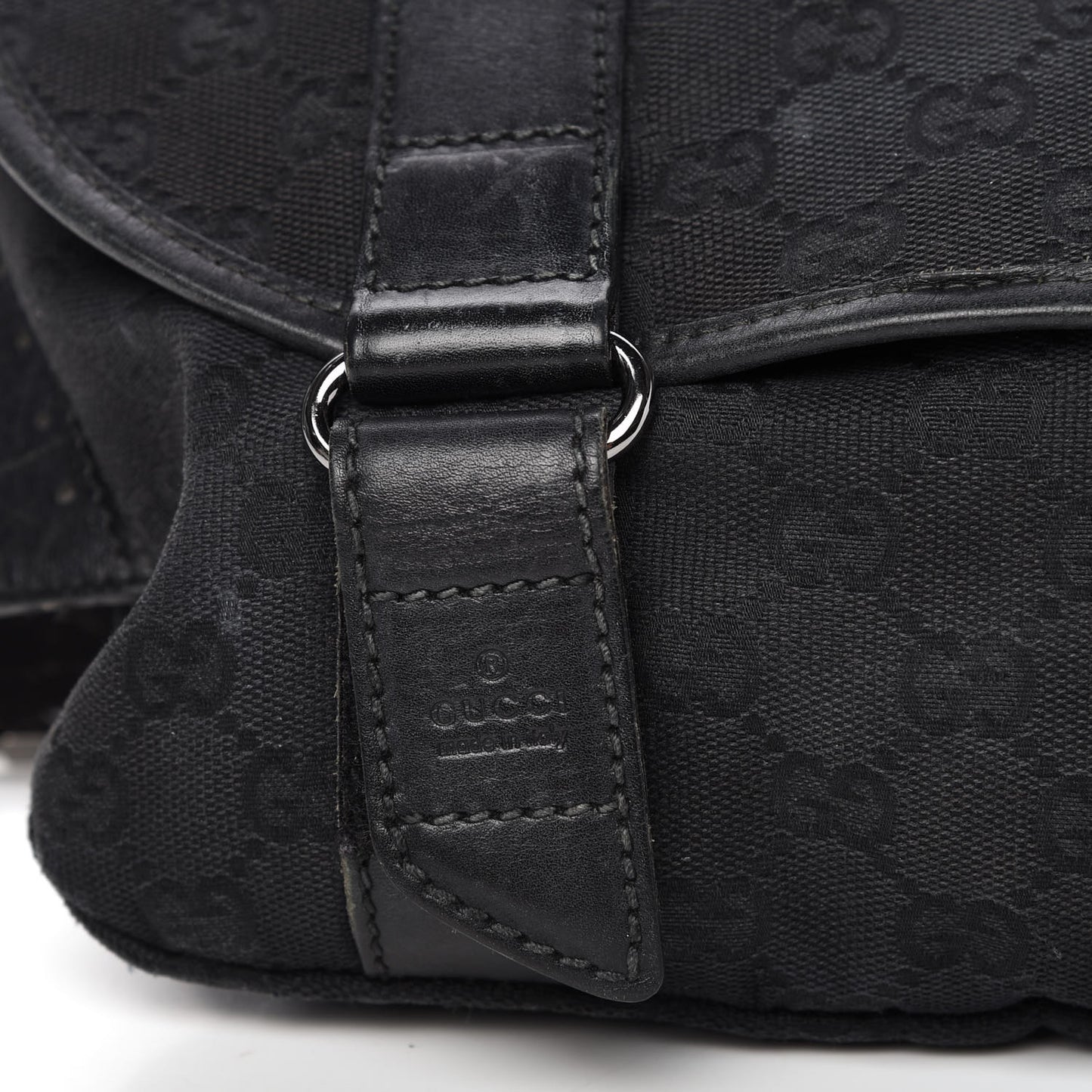 Monogram Waist Belt Bag Black