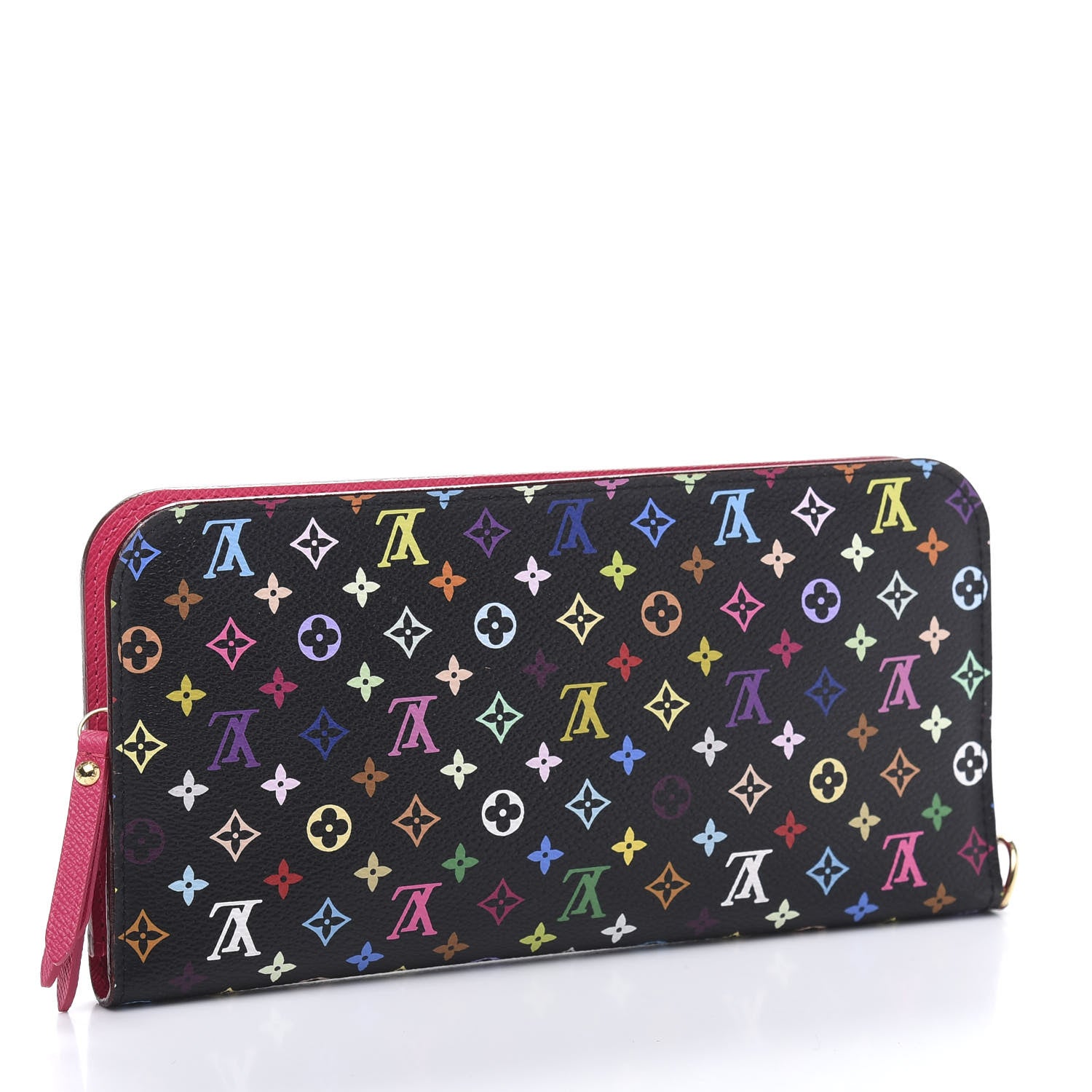 Louis Vuitton Monogram Multicolor Insolite Wallet Black Grenade 3 of 8