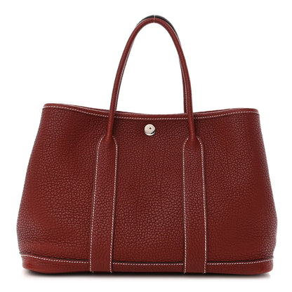 Hermes Negonda Garden Party Tote 30 TPM Rouge H 1 of 14