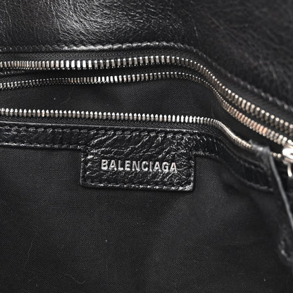 Balenciaga Agneau Arena Neo Cagole City Handbag Black 6 of 10