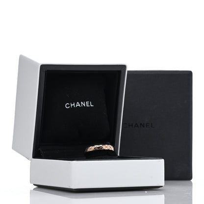 Chanel 18K Beige Gold Mini Coco Crush Ring 52 6 5 of 5
